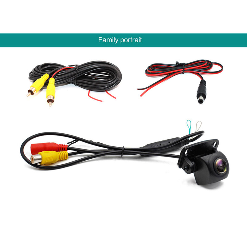 Smartour CCD transportlīdzekļa atpakaļskata kamera automašīnas atpakaļgaitas kamera, melna zivs acs objektīvs nakts redzamības ūdensizturīgs universāls HD stāvvietas rezerves kamera