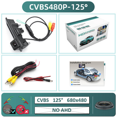 GreenYi 170° 1080P AHD sõiduki tahavaatekaamera VW Volkswagen Golf Passat B7 B6 Tiguan Jetta MK6 Audi A3 A4 A5 Q5 A6 B6 autole