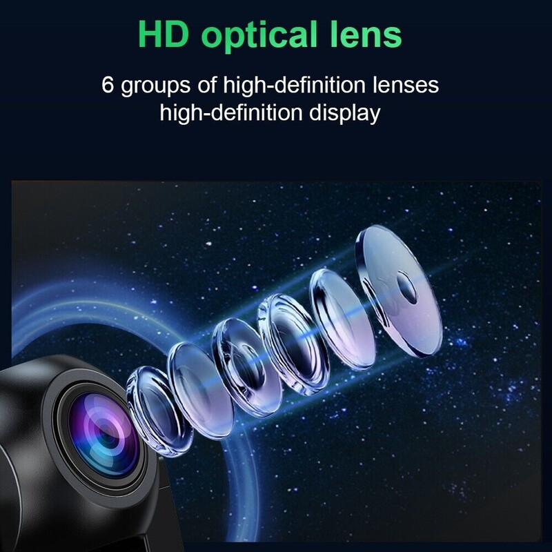 Αδιάβροχη κάμερα όπισθεν HD κάμερας αυτοκινήτου εμπρός πίσω όψη Εφεδρική κάμερα νυχτερινής όρασης στάθμευσης