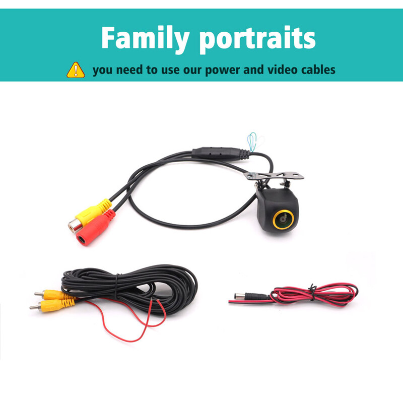 Κάμερα οχήματος AHD 280W 1080P με νυχτερινή όραση για πίσω όψη Εφεδρική κάμερα γενικής χρήσης Οθόνη αυτοκινήτου Κεφαλή μονάδα ήχου όπισθεν κάμερα