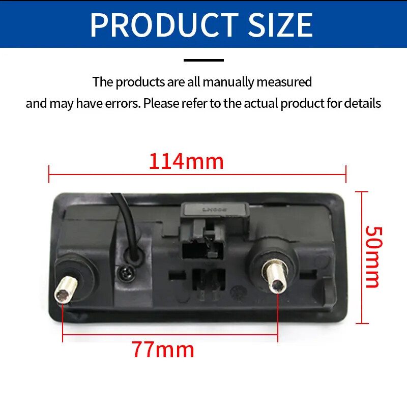 HD ūdensizturīga atpakaļskata kamera VW Volkswagen Golf Passat B7 B6 Tiguan Jetta MK6 Audi A3 A4 A5 Q5 A6