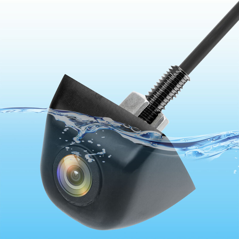 Automašīnas atpakaļskata kamera augstas izšķirtspējas krāsu attēla video nakts redzamības 120 grādu platleņķa kameras