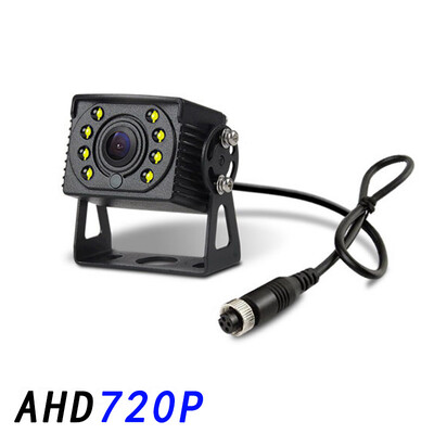 AHD 720/1080P parkimistagavarakaamera 4 PIN-koodiga auto tagantvaade veoautole Sõiduk Buss Kaubik Veoauto RV-monitor raskeveokite jaoks
