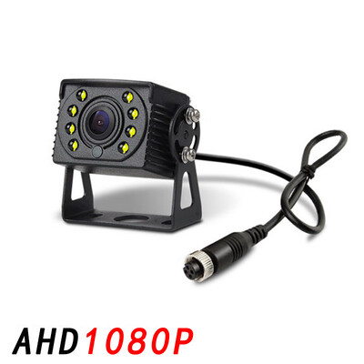 AHD 720/1080P parkimistagavarakaamera 4 PIN-koodiga auto tagantvaade veoautole Sõiduk Buss Kaubik Veoauto RV-monitor raskeveokite jaoks