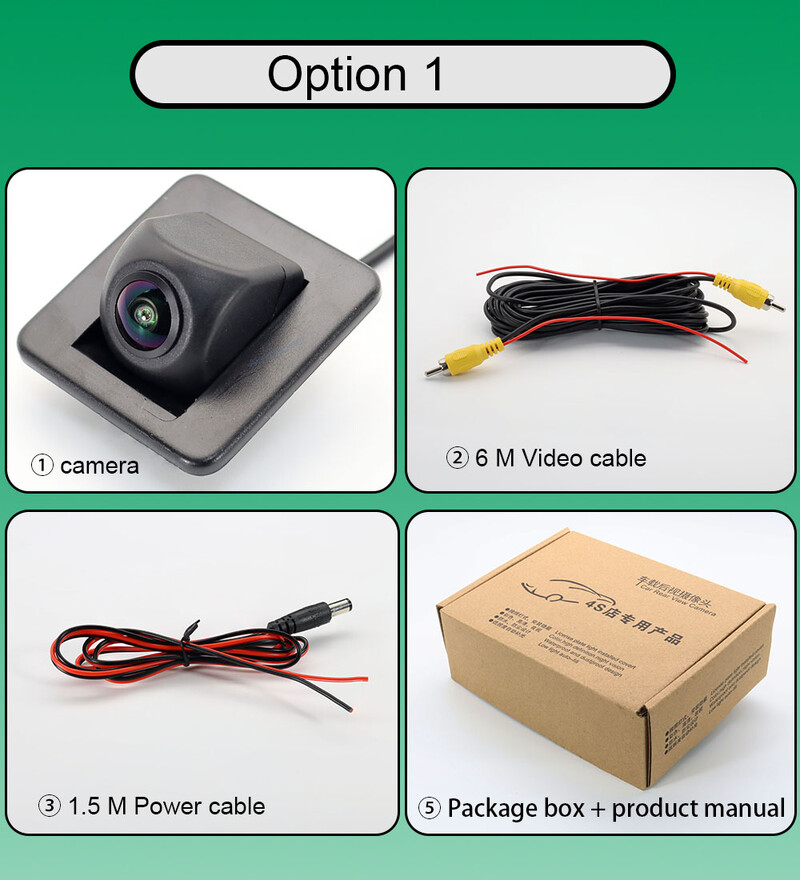 170 grādu 1080P AHD Fish Eye transportlīdzekļa atpakaļskata kamera oriģinālā atvere LADA VESTA SW/VESTA SW CROSS/VESTA SPORT