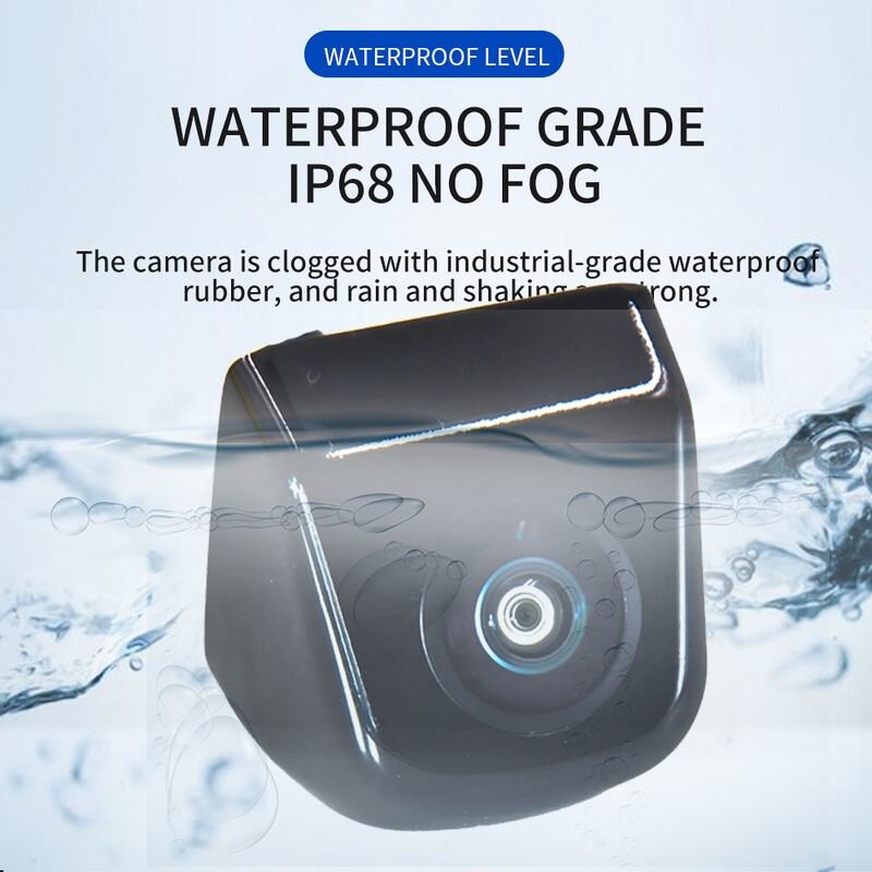 Κάμερα οπισθοπορείας αυτοκινήτου CCD HD Οπίσθια όψη Αδιάβροχη νυχτερινή όραση Ευρυγώνια ευρυγώνια πολυτέλεια εφεδρική κάμερα οπισθοπορείας