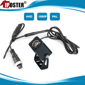 iPoster AHD 1080P PAL 4 Pin Fisheye Lens Mini Size auto tahavaatekaamera tagurduskaamera öönägemine veekindel haagissuvila haagissuvila jaoks