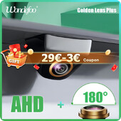 Wondefoo AHD 1920*1080P auto tahavaatekaamera universaalne kuldne objektiiv 180 kraadi kalasilm HD varukaamera öönägemine veekindel