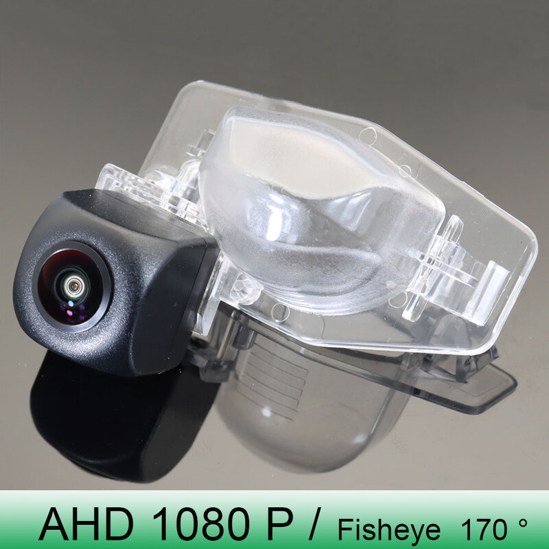 AHD 1080P 170° FishEye transportlīdzekļa atpakaļskata kamera Honda CRV CR-V HRV HR-V JAZZ GK5 FIT Mobilio Pilot MR-V FR-V HD nakts redzamībai