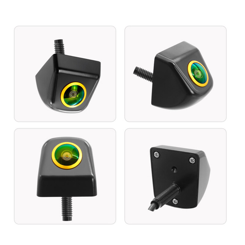 SMARTOUR AHD 180 grādu zivs acs objektīvs nakts redzamības 1080P AHD transportlīdzekļa aizmugures skats atpakaļgaitas kameras metāla 4 PIN Android DVD