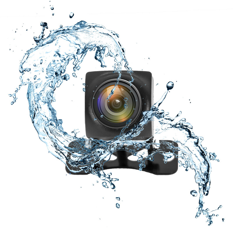 HGDO 1080P autós tolatókamera tolatókamera Ultra HD Night Vision vízálló, 170°-os tolatókamera univerzális autók SUV teherautókhoz