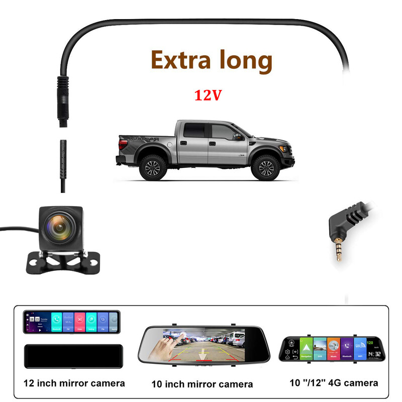 HGDO 1080P autós tolatókamera tolatókamera Ultra HD Night Vision vízálló, 170°-os tolatókamera univerzális autók SUV teherautókhoz