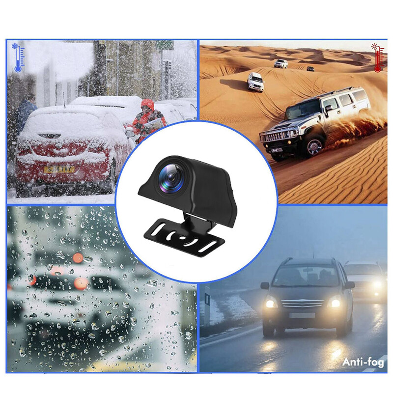 HGDO 1080P autós tolatókamera tolatókamera Ultra HD Night Vision vízálló, 170°-os tolatókamera univerzális autók SUV teherautókhoz