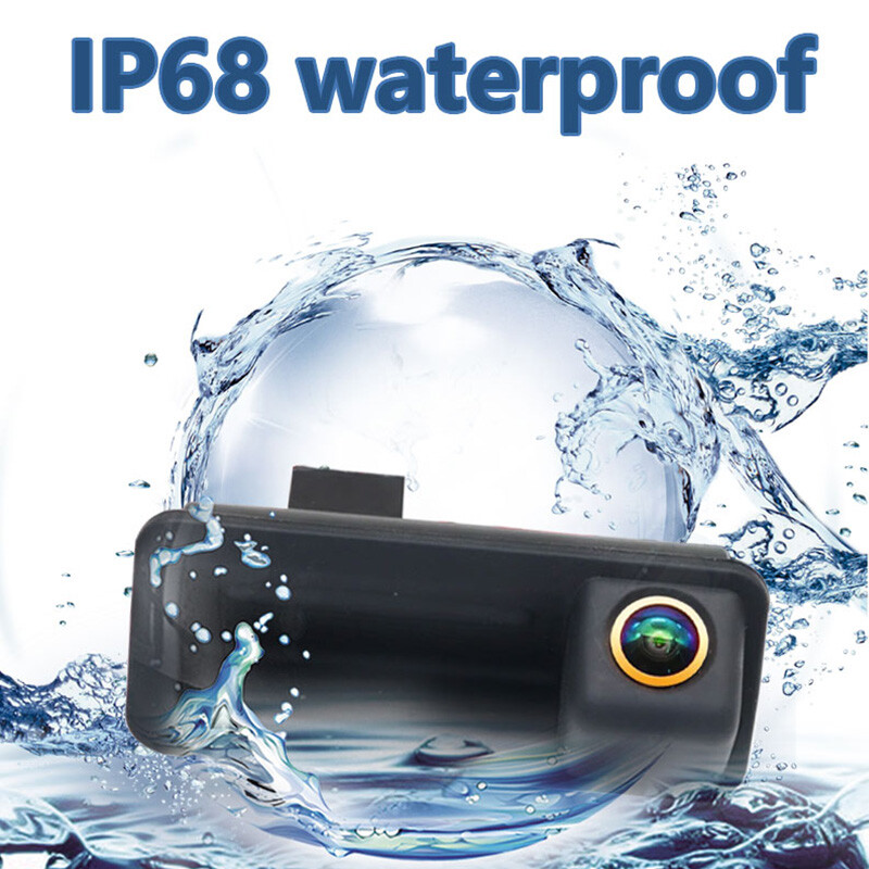 AHD 1080P automašīnas aizmugurējā skata atpakaļgaitas kamera Land Rover Range Freelander 2 Ford Focus 2 MK2 Mondeo MK4 S-Max C-Max Kuga Fiesta