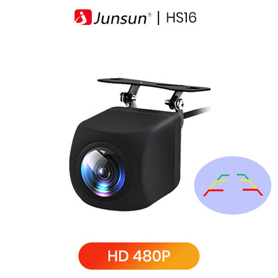 Auto tahavaatekaamera AHD 720P eraldusvõimega veekindel 140° lainurk tagurpidi parkimiskaamera Junsun DVD autotarvikute jaoks