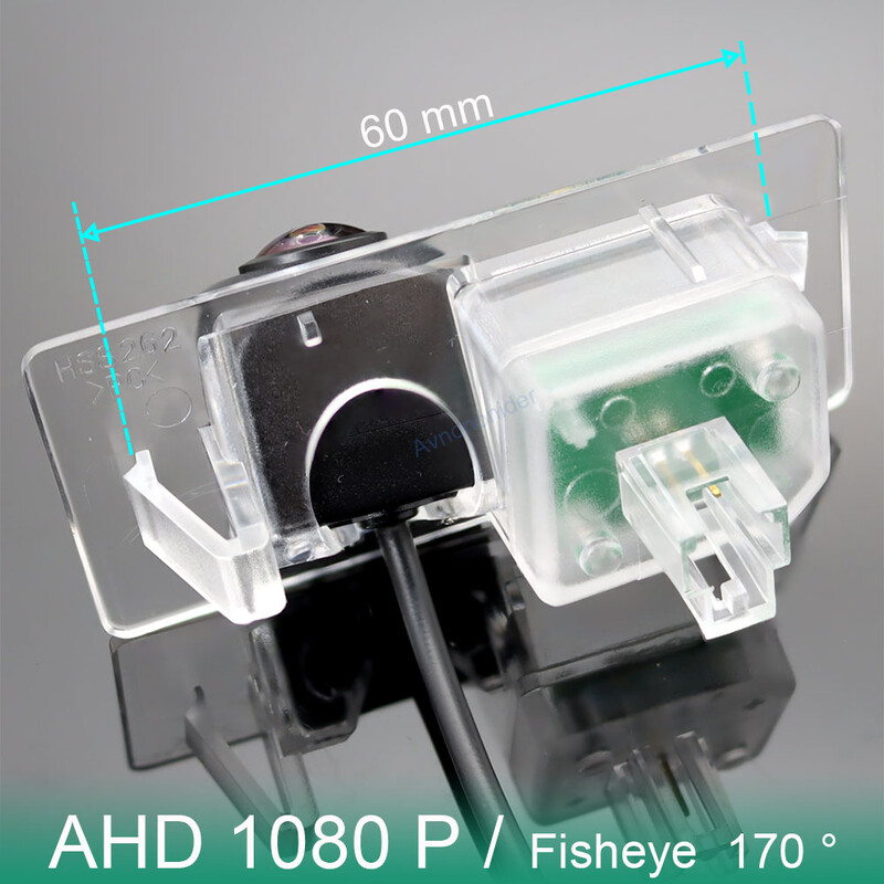 SKODA Superb Combi B6 2008-2015 HD Night Vision AHD 1080P 170° transportlīdzekļa rezerves kamerai Skoda Yeti 5L 2014 2015 2016 2017