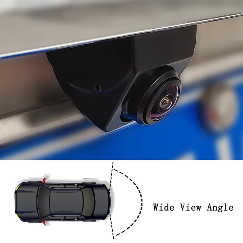 Atpakaļgaitas kamera Auto CVBS AHD 1080P Full HD atpakaļgaitas kamera 170° platleņķa nakts redzamības Fisheye Len Automašīnas atpakaļskata kamera