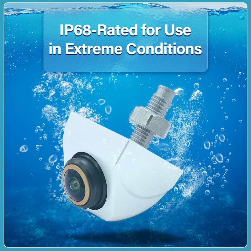 Atpakaļgaitas kamera Auto CVBS AHD 1080P Full HD atpakaļgaitas kamera 170° platleņķa nakts redzamības Fisheye Len Automašīnas atpakaļskata kamera