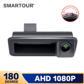 180° 1080P automašīnas atpakaļskata kamera Ford Focus 2 MK2 Mondeo MK4 S-Max C-Max Kuga MK1 Fiesta MK7 Rover Range Freelander 2