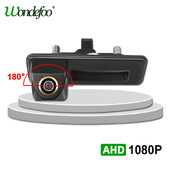 Wondefoo 180° 1080P AHD sõiduki tahavaate tagavaatekaamera Skoda Roomsterile Fabia Octavia Yeti Rapid, suurepärane Audi A1 A4L A3 jaoks