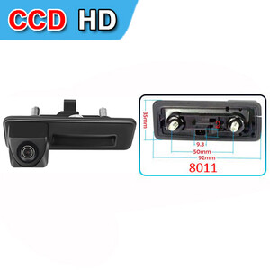 Wondefoo 180° 1080P AHD sõiduki tahavaate tagavaatekaamera Skoda Roomsterile Fabia Octavia Yeti Rapid, suurepärane Audi A1 A4L A3 jaoks