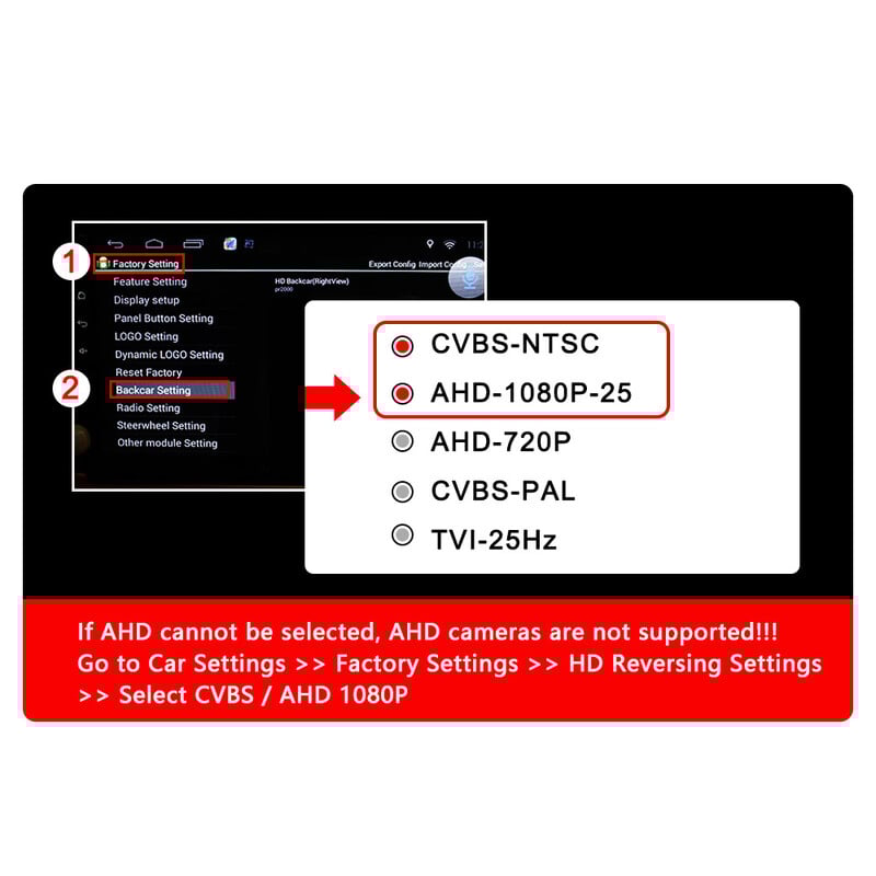 SMARTOUR 4K 1080P AHD CCD 180 grādu zivs acs objektīvs Metāla salmu cepures urbšana ar urbi 20 mm priekšējām un aizmugurējām automašīnu kamerām