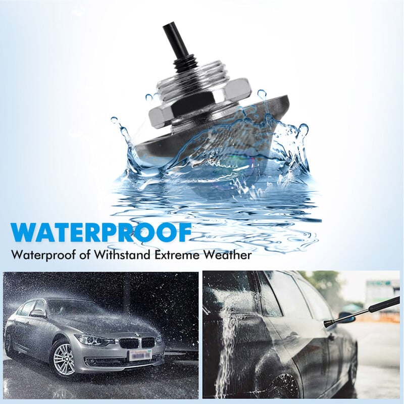 SMARTOUR 4K 1080P AHD CCD 180 grādu zivs acs objektīvs Metāla salmu cepures urbšana ar urbi 20 mm priekšējām un aizmugurējām automašīnu kamerām