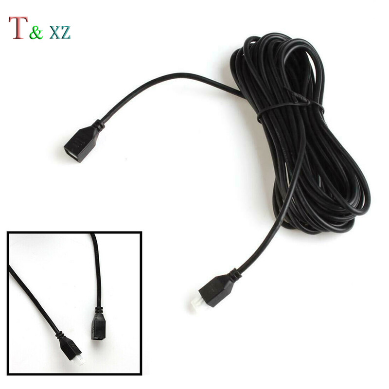 3,5 M 13,1 pēdu 2 kontaktu pagarinātāja kabeļa vads automašīnas atpakaļgaitas parkošanās sensoram, ūdensnecaurlaidīgs 4 gab.