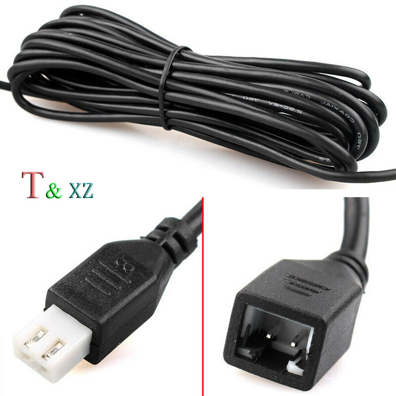 3,5 M 13,1 pēdu 2 kontaktu pagarinātāja kabeļa vads automašīnas atpakaļgaitas parkošanās sensoram, ūdensnecaurlaidīgs 4 gab.