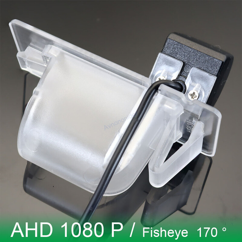 Paredzēts Opel/Vauxhall Zafira Tourer C Vectra Caravan universitātei AHD 1080P 170° FishEye transportlīdzekļa aizmugurējā skata rezerves kamera nakts redzamības režīmā