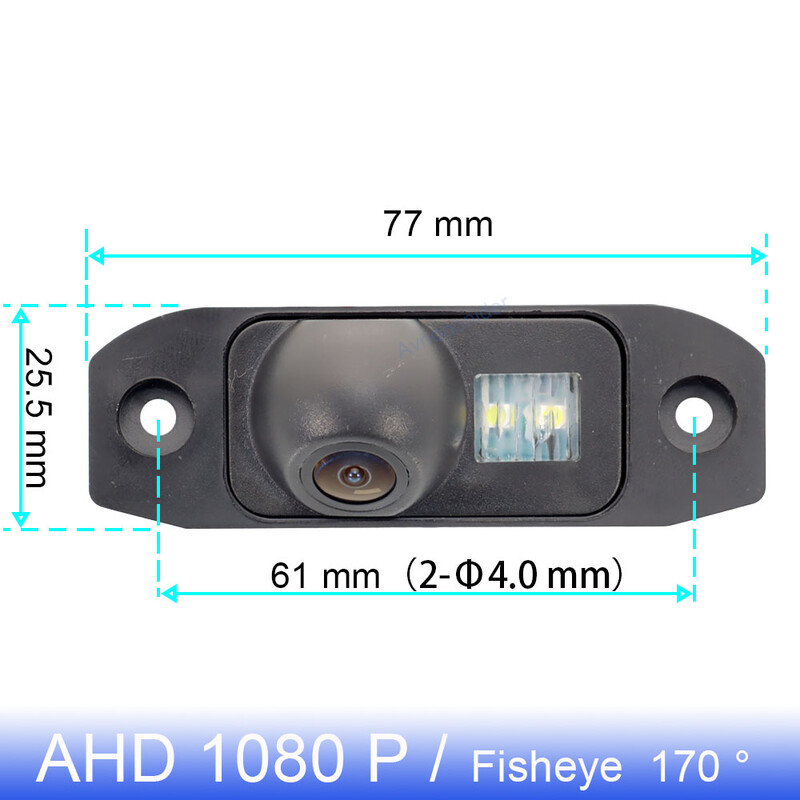Transportlīdzekļa atpakaļskata kamera Volvo S80 S80L I II 1998-2014 2015 HD Night Vision AHD 1080P 170° FishEye automašīnas atpakaļgaitas kamera