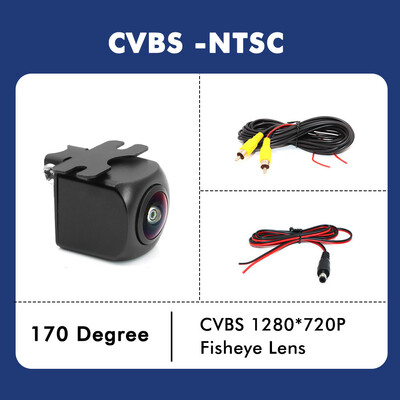 180 grādu 1080P AHD CCD universālā priekšējā kamera bez stāvvietas līnijas automašīnas priekšējā skata kamera parkošanās kamera bez spoguļa