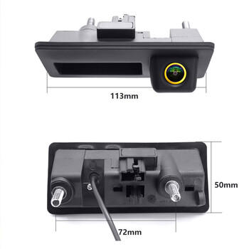 4K AHD 1920*1080P πίσω κάμερα αυτοκινήτου για VW Passat CC B6 B7 Polo Skoda Octavia Tiguan Audi A4 B8 Q3 Q5 A5 A8 S5 A3 A6 C7 A7 A1