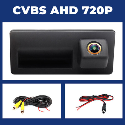 4K AHD 1920*1080P automašīnas aizmugurējā kamera priekš VW Passat CC B6 B7 Polo Skoda Octavia Tiguan Audi A4 B8 Q3 Q5 A5 A8 S5 A3 A6 C7 A7 A1