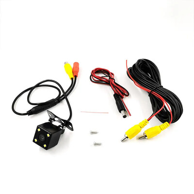 8 12LED-i auto tagurdamiskaamera öönägemine tagurdatav automaatmonitor CCD IP68 veekindel 170-kraadine HD-pilt