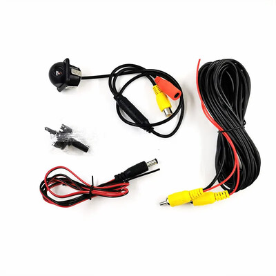 8 12LED-i auto tagurdamiskaamera öönägemine tagurdatav automaatmonitor CCD IP68 veekindel 170-kraadine HD-pilt