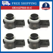 1127503-11-D 1127503-11-C PDC parkošanās palīglīdzekļa sensors Ultraskaņas PDC sensors melns priekš Tesla 3 SXY 112750311D 1127503 112750311C