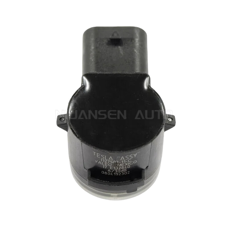 1127503-11-D 1127503-11-C PDC parkošanās palīglīdzekļa sensors Ultraskaņas PDC sensors melns priekš Tesla 3 SXY 112750311D 1127503 112750311C