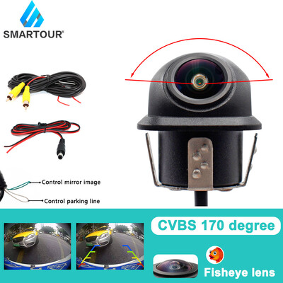 Smartour 4K AHD 1080P kuldobjektiiviga tagurduskaamera tahavaate auto öise nägemisega parkimis-CCD veekindel HD universaalne automaatne tagurdus