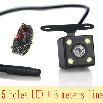 5 Pin HD auto tahavaatekaamera 4LED öise nägemise nurga lai kaamera kraadiga videokaamera A5Q5