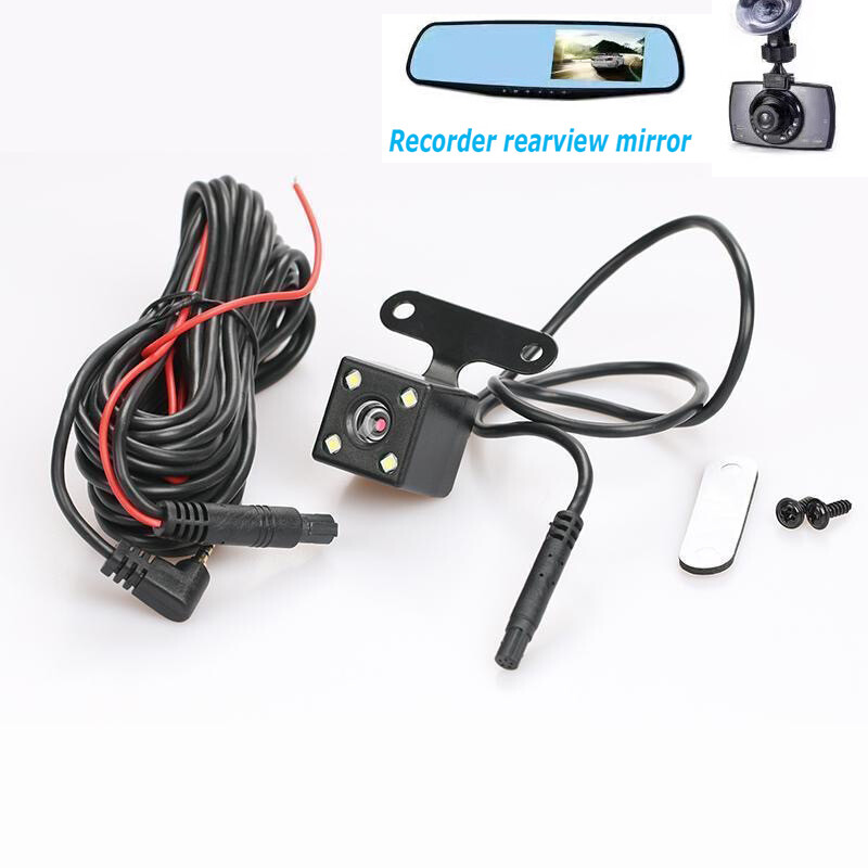 5 tűs HD tolatós autós tolatókamera 4LED éjszakai látószögű széles kamerafokozatú videokamera A5Q5