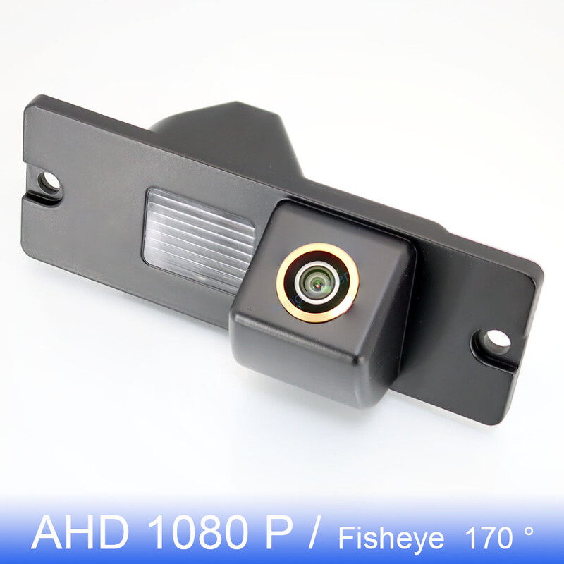 AHD 1080P 170° Golden FishEye atpakaļskata kamera Mitsubishi Pajero/Montero/Shogun 2006-2014 Car HD Night Vision ūdensizturīga