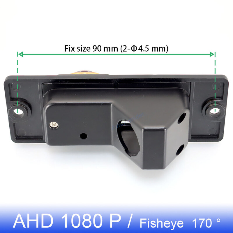 AHD 1080P 170° Golden FishEye atpakaļskata kamera Mitsubishi Pajero/Montero/Shogun 2006-2014 Car HD Night Vision ūdensizturīga