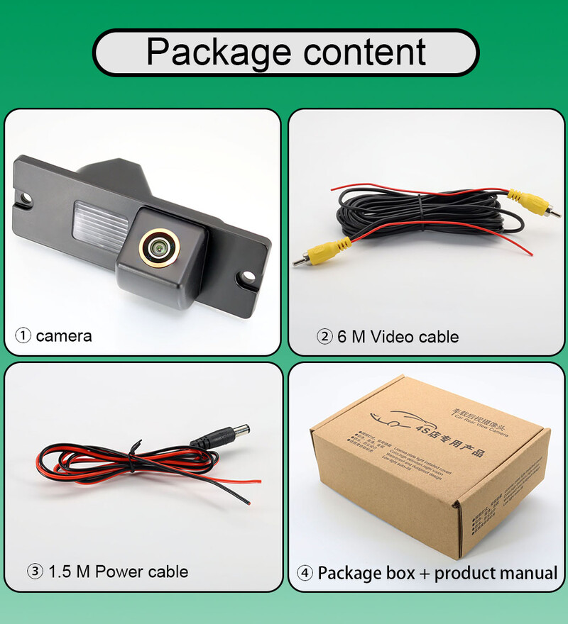 AHD 1080P 170° Golden FishEye atpakaļskata kamera Mitsubishi Pajero/Montero/Shogun 2006-2014 Car HD Night Vision ūdensizturīga