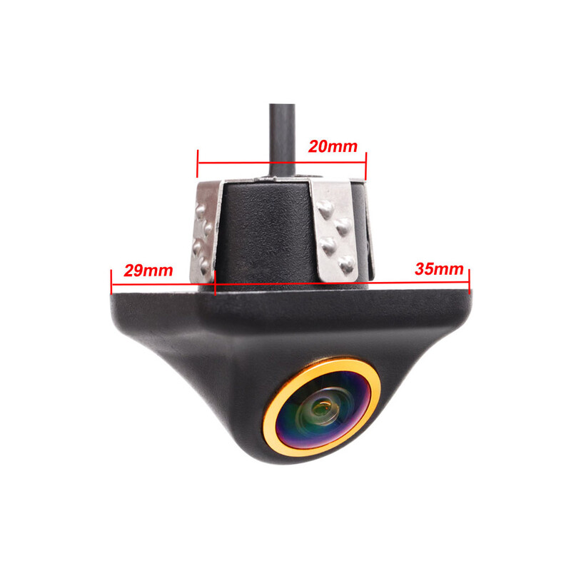 QMKJ AHD CVBS 175 fokos halszem autó első hátrameneti HD hátsó kamera járműhöz Android DVD AHD monitor első kamera