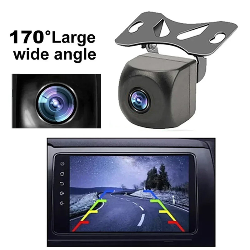 AHD autós tolatókamera éjszakai látás tartalék parkoló tolatókamera vízálló, széles látószögű autós tolatókamera autórádióhoz MP5