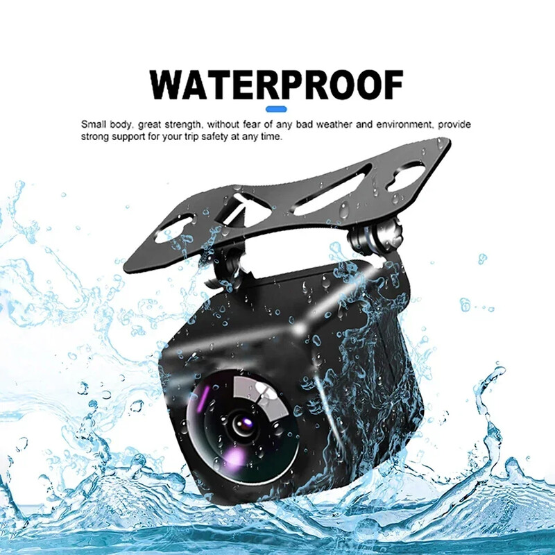 AHD autós tolatókamera éjszakai látás tartalék parkoló tolatókamera vízálló, széles látószögű autós tolatókamera autórádióhoz MP5