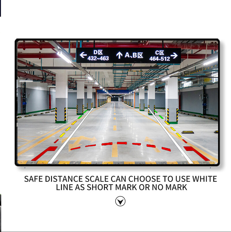 Tolatókamera DVD tolatókép intelligens dinamikus pálya éjjellátó HD halszem 170 színes videokép