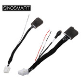 SINOSMART C05D/C20D pin-ühenduskaabel Toyota OEM-monitori Avensis Camry Corolla Prius RAV4 jaoks ilma juhtmeid kahjustamata