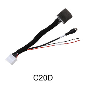 SINOSMART C05D/C20D pin-ühenduskaabel Toyota OEM-monitori Avensis Camry Corolla Prius RAV4 jaoks ilma juhtmeid kahjustamata